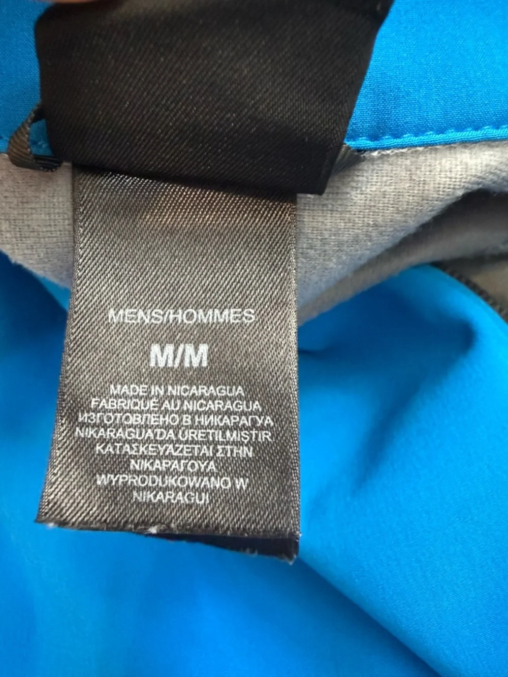 The North Face Athens Blue Troglo Vest Soft Shelled Lined Full Zip Medium